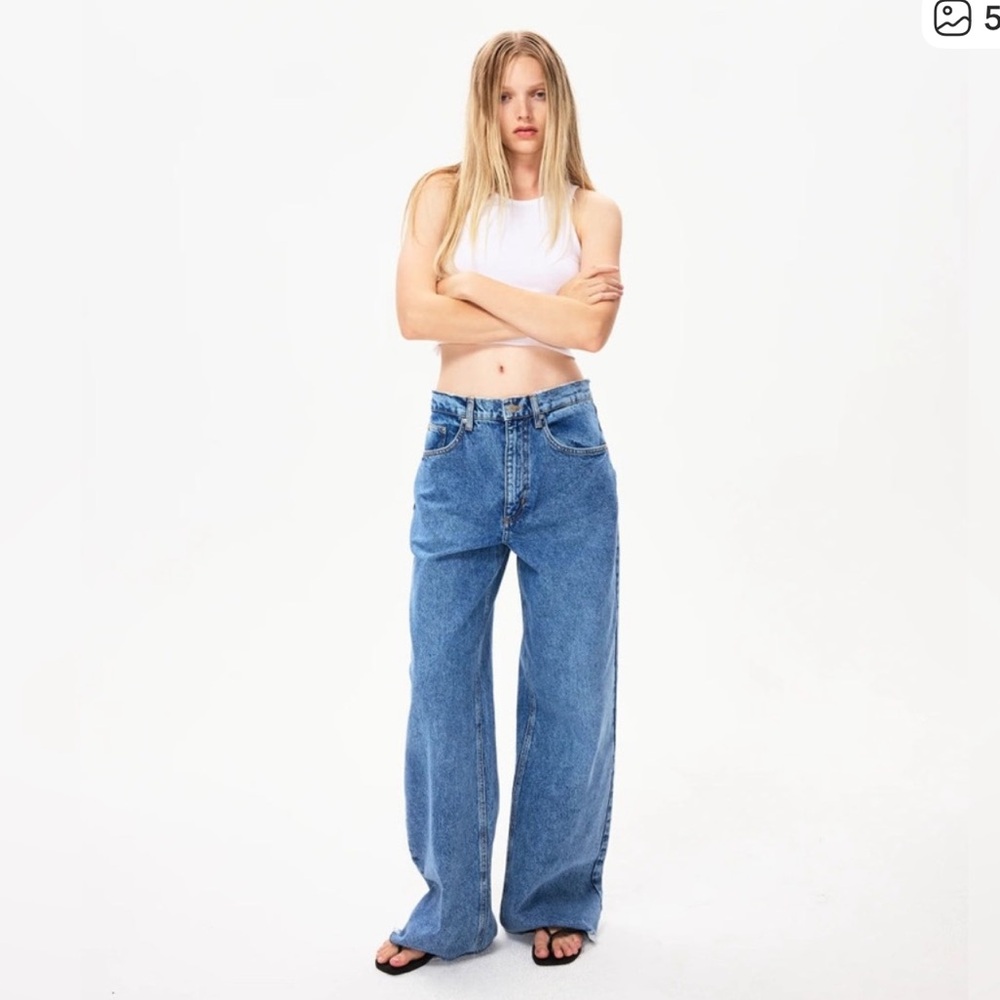Khy by Kylie Jenner Low Rise Baggy Denim Jeans Size 29
